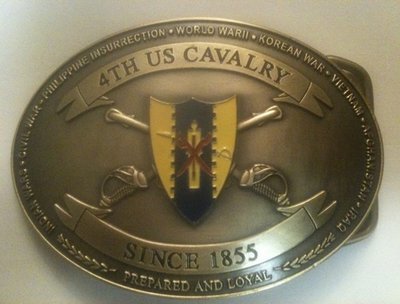 3-4 Cav Belt Buckle