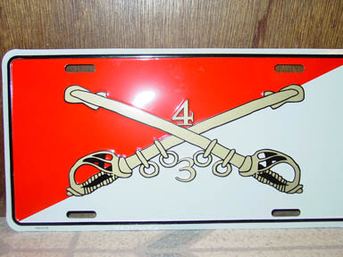 Cav License Plate